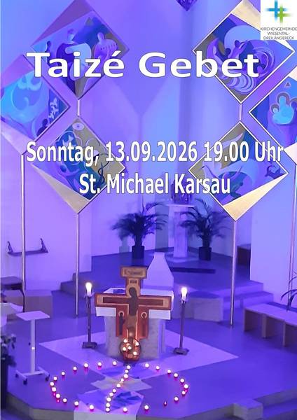 Quelle: Privat, Gemeindeteam Karsau, Taize-Gebet