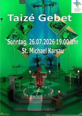 Quelle: Privat, Gemeindeteam Karsau, Taize-Gebet