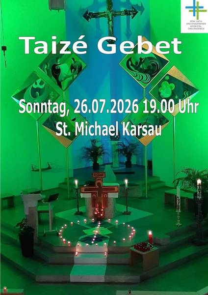 Quelle: Privat, Gemeindeteam Karsau, Taize-Gebet